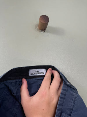Stone Island Navy SL Cargo Shorts