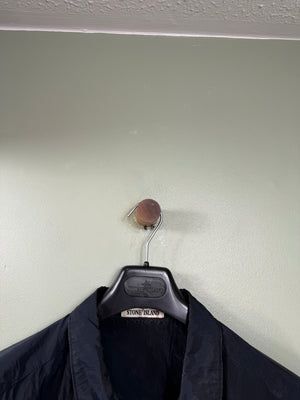 Stone Island Navy Nylon Metal Overshirt