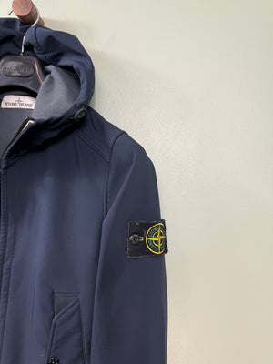 Stone Island Navy Soft Shell Jacket