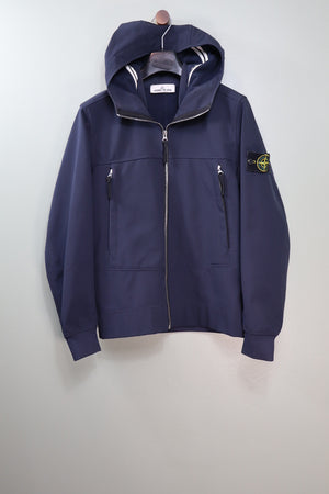 Stone Island Navy Soft Shell Jacket