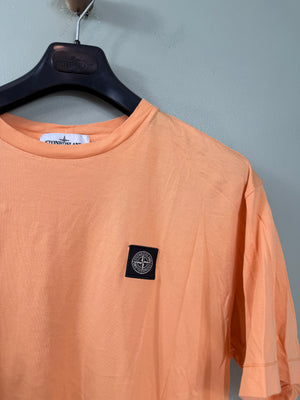 Stone Island Orange T-Shirt