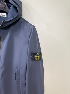 Stone Island Deep Blue Soft Shell Jacket