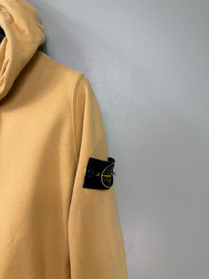 Stone Island Yellow Hoodie