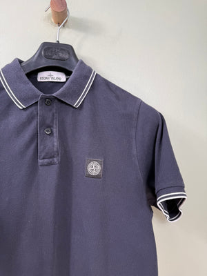 Stone Island Navy Slim Fit Polo