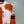 Stone Island Orange Hand Sprayed Jumper
