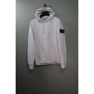 Stone Island White Hoodie