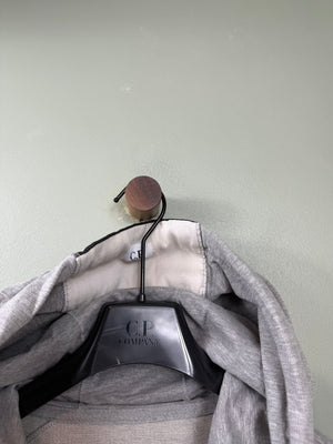 C.P. Company Grey Zipped Hoodie