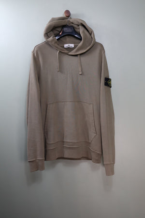 Stone Island Khaki Hoodie
