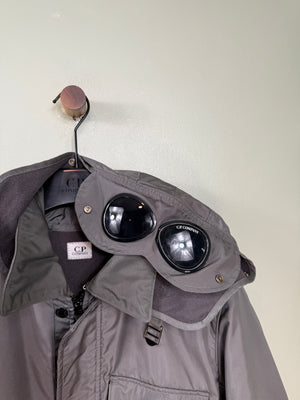 C.P. Company Grey Dynafli Goggle Jacket