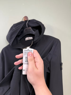 Stone Island Black Soft Shell Jacket