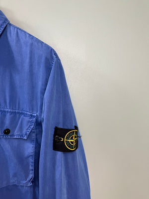 Stone Island Blue Overshirt