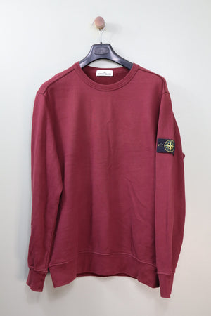 Stone Island Burgundy Jumper