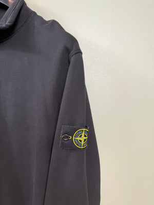 Stone Island Black 1/4 Zip Jumper