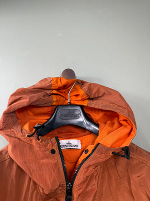 Stone Island Orange Nylon Metal Jacket
