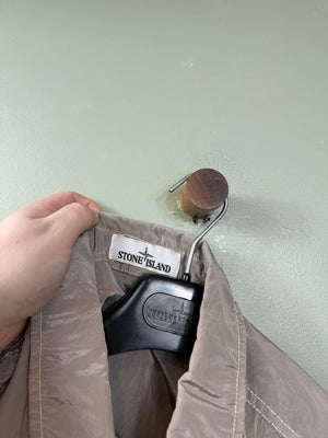 Stone Island Grey Nylon Metal Overshirt