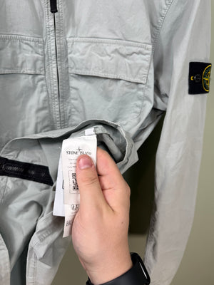 Stone Island Pastel Blue Overshirt