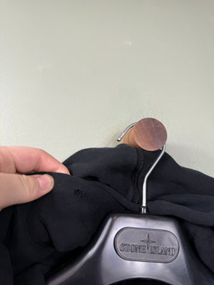 Stone Island Black Zipped Hoodie