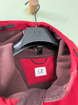 C.P. Company Red Goggle Soft Shell Smock Jacket