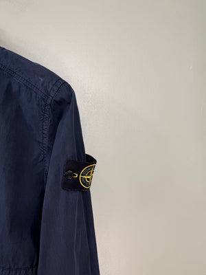 Stone Island Navy Tela Overshirt
