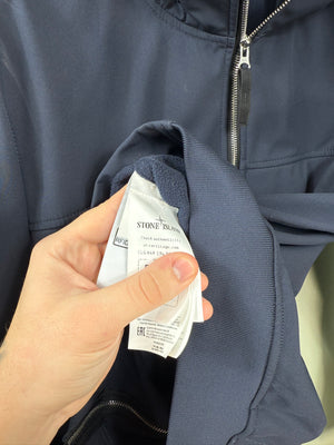 Stone Island Navy Soft Shell Jacket