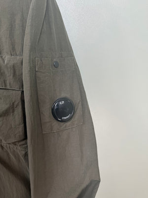 C.P. Company Khaki Flatt Nylon Smock