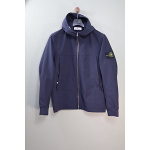 Stone Island Navy Soft Shell Jacket