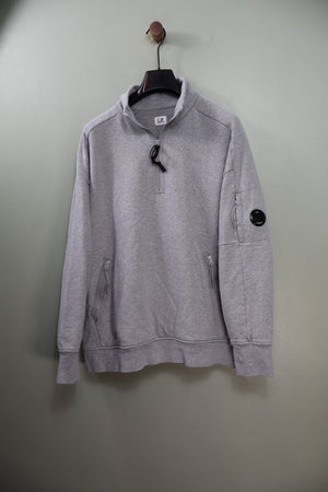 C.P. Company Grey 1/4 Zip Jumper
