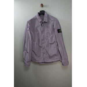 Stone Island Grey Nylon Metal Overshirt