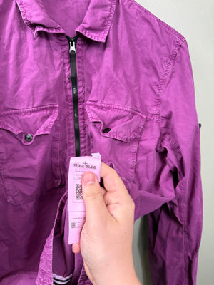 Stone Island Purple Overshirt