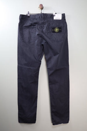 Stone Island Black RE-T Chinos