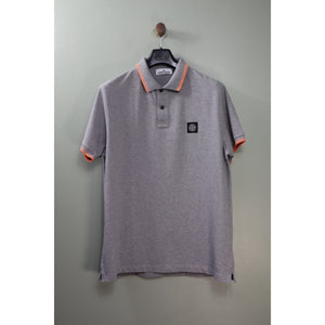 Stone Island Grey SL Polo Shirt