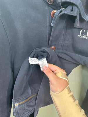 C.P. Company Navy Goggle Hoodie