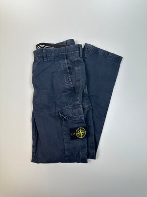 Stone Island Navy SL Cargo Bottoms
