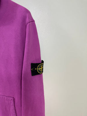 Stone Island Purple Hoodie