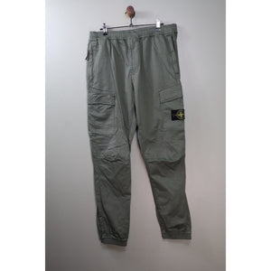 Stone Island Green RE-T Cargo Bottoms