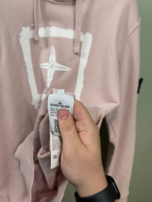 Stone Island Pink Hoodie