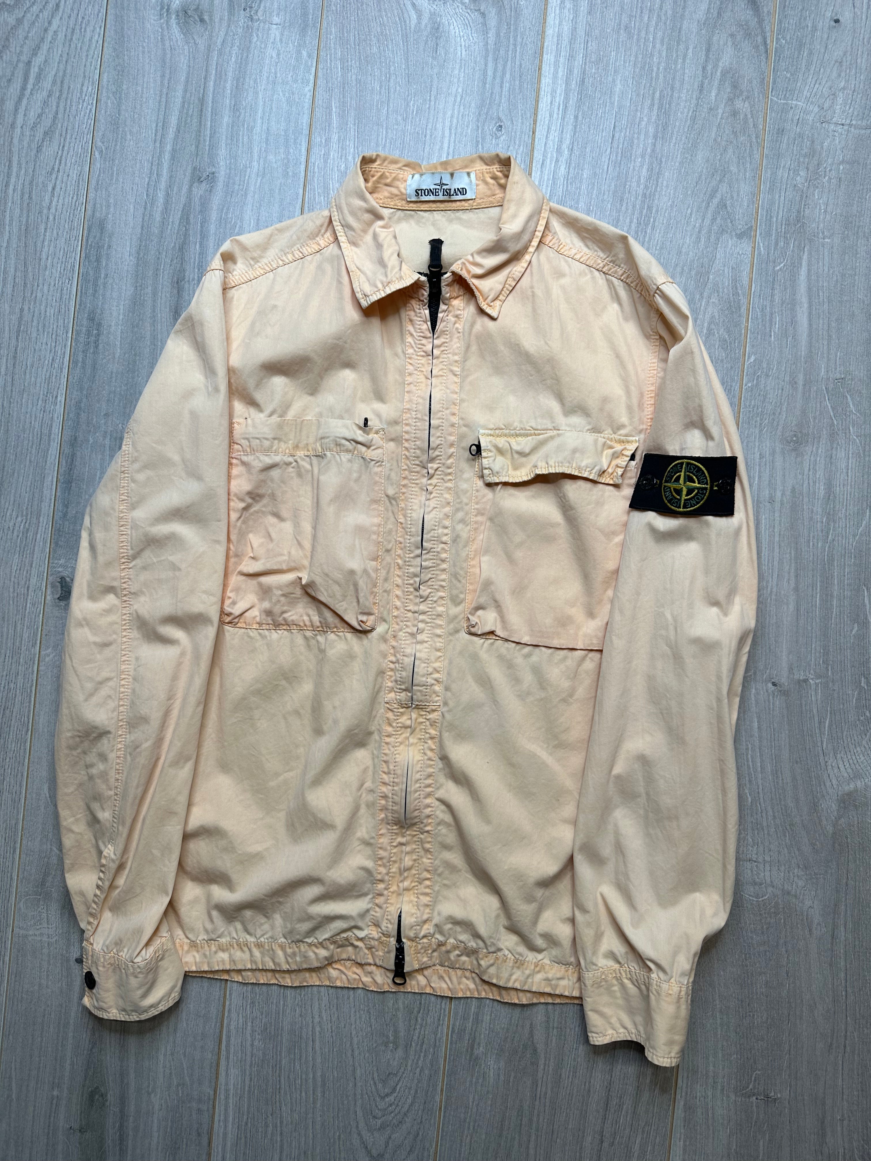 Stone Island Peach Overshirt HeatfromTS