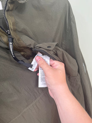 C.P. Company Khaki Flatt Nylon Smock