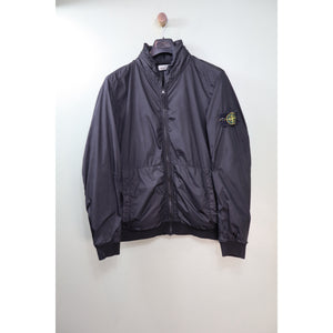 Stone Island Black Crinkle Reps Jacket