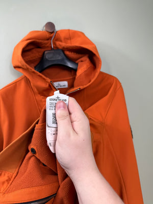 Stone Island Orange Soft Shell Jacket