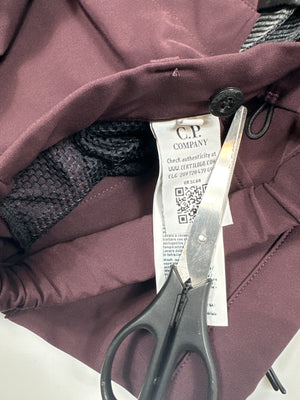 C.P. Company Patta Burgundy Trousers