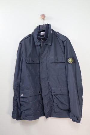 Stone Island Black Micro Reps Jacket