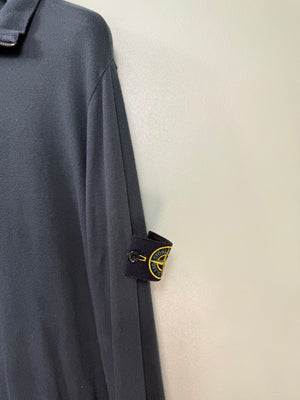 Stone Island Navy 1/4 Zip Jumper