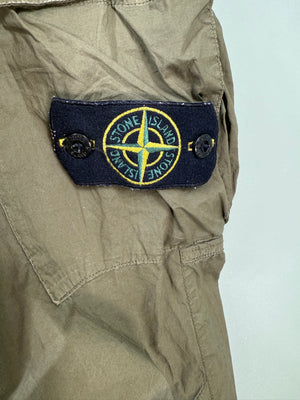 Stone Island Khaki RE-T Cargo Bottoms