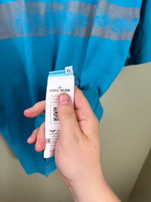 Stone Island Aqua Blue T-Shirt