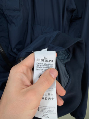 Stone Island Navy Skin Touch Bomber Jacket