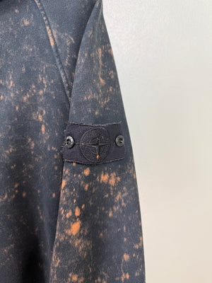 Stone Island Black Ovo Dye Hoodie