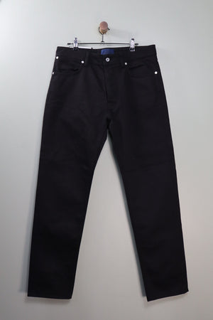 Stone Island Black Straight Denim Research Jeans