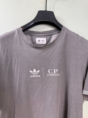 C.P. Company x Adidas Grey T-Shirt