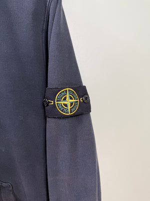 Stone Island Black Zipped Hoodie